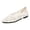 Beige, variant on Women's Fashion Point Toe Mesh Flat Sweet Lace Floral Slip on Shoes Fashion Casual Footwear for Spring Summer Beige Size 6.5