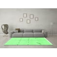 thumbnail image 3 of Ahgly Company Indoor Rectangle Solid Emerald Green Modern Area Rugs, 2' x 3', 3 of 4