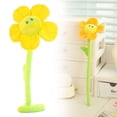 thumbnail image 2 of 1 Pcs Stuffed Artifical Flower,Plush Sunflower Bouquet With Bendable Stems,Stuffed Sunflower Bouquet Toy,Soft Artificial Flower For Curtain Tiebacks, Home Decoration For Wedding Birthday,(E,15.74 in), 2 of 9
