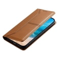 thumbnail image 4 of RFID Blocking Wallet Case for Samsung Galaxy S22 Plus Magnetic Leather Flip Cover with Stand Brown, 4 of 7