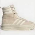 thumbnail image 4 of NIB Adi-das Gazelle Boot suede high top Wonder White - Equiv Men's Size 8 (W9), 4 of 5