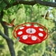 thumbnail image 4 of Alimentador de colibrí hormigón y abejas pájaros salvajes blancos, 4 of 8