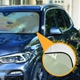 thumbnail image 3 of Oversized Yellow Duck and Children Car Sunshade 53x23.5in Windshield Sunscreen 4 Suction Cups Aluminum Foil Quick Fold, 3 of 8