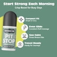 thumbnail image 2 of Scrubbingtons Pit Stop 98% Natural Deodorant For Women, Men, Roll On For Sensitive Skin Made in UK. Paediatrician approved, Aluminium & Alcohol Free, Vegan & Cruelty Free, Ocean Breeze 75ml x 2, 2 of 7
