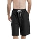 thumbnail image 1 of Shorts de baño para hombre Scotamalone de secado rápido en nylon negro, 1 of 5