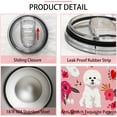 thumbnail image 3 of Bichon Frise Gifts for Women Cute Dog Tumbler Coffee Cup for Women Bichon Frise Travel Mug 10 OZ Stainless Steel Insulated Water Bottle With Lid and Straw, 3 of 3