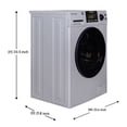 thumbnail image 3 of Conserv 15 lbs Compact Combo Sani Washer Vented/Ventless Dryer with Pet Cycle in Silver, 3 of 4