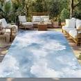 thumbnail image 3 of Fsddascl Blue Sky Outdoor Rug for Patio/Deck/Porch, Non-Slip Large Area Rug 5 x 8 Ft, Cloud Gradient Natural Landscape Scenery Indoor Outdoor Rugs Washable Area Rugs, Reversible Camping Rug Carpet, 3 of 5