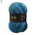thumbnail image 1 of Opolski 7 Strands Gradient Color Cotton Crochet Knitting Sweater Scarf Hat Woolen Yarn, 1 of 9