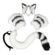 thumbnail image 2 of Conjunto de orejas, patas de gato, guantes de para cosplay, baile de graduación, carnaval y actuación Estilo C, 2 of 8