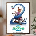 thumbnail image 2 of Zootopia 2 Judy Hopps Nick Wilde Poster Wall Art Decor 16x24 UNFRAMED, 2 of 3