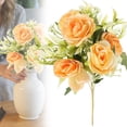 thumbnail image 2 of Dienrx Artificial Flowers for Cemetery Memorial, Plastic Bouquet for Outdoor, Hanging Window Box Decor, Home Table Centerpiece Filler, 2 of 9