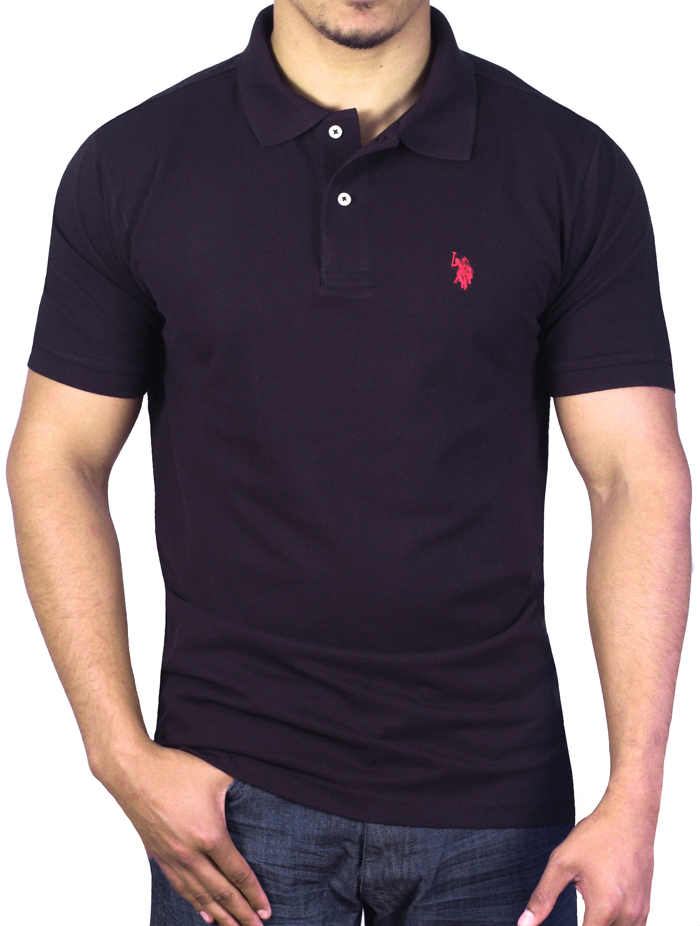 US Polo Assn. - U.S. Polo Assn. Men's Pique Small Logo Polo Shirt ...