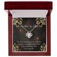 thumbnail image 4 of To My Mother-in-Law A Wonderful Mother-in-Law Infinity Knot Necklace Message Card, 4 of 17