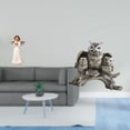 thumbnail image 2 of Figura de resina de ángel querubín con paloma y búho, estatua de mesa, escultura decorativa para sala de estar, oficina, escritorio., 2 of 8