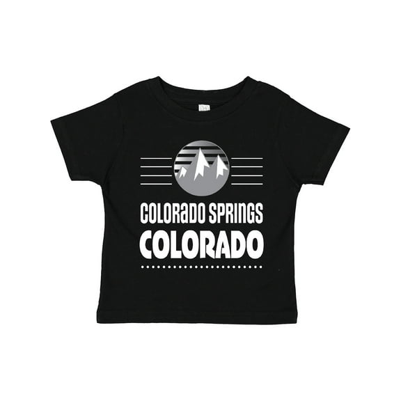 Inktastic Colorado Springs Colorado Mountains Boys or Girls Toddler T-Shirt