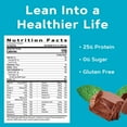 thumbnail image 5 of GNC Lean Shake 25 Protein Shake, Meal Replacement, Chocolate Mint, 25g Protein, Clinically Proven Weight Management, Ready To Drink, Zero Added Sugar, 14 oz Bottles, Pack of 12, 5 of 6