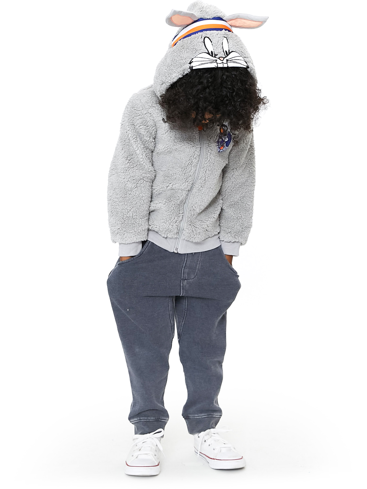 Space Jam Baby and Toddler Boy Sherpa Cosplay Hoodie, Sizes 12M-5T