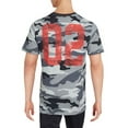 thumbnail image 2 of TRUE RELIGION Discharge GREY CAMO Cotton Crew Neck T-SHIRT ( XS ), 2 of 2