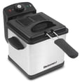 thumbnail image 1 of Freidora Elite Gourmet EDF-1607 1.6L 800W Acero Inoxidable, 1 of 7