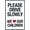 Warning Sign 4, variant on Notice Safety Sign Visitor Parking - 8"x12" Warning Caution Street Tin Metal Sign, Visitor Parking Decor for Home Business Outdoor Indoor