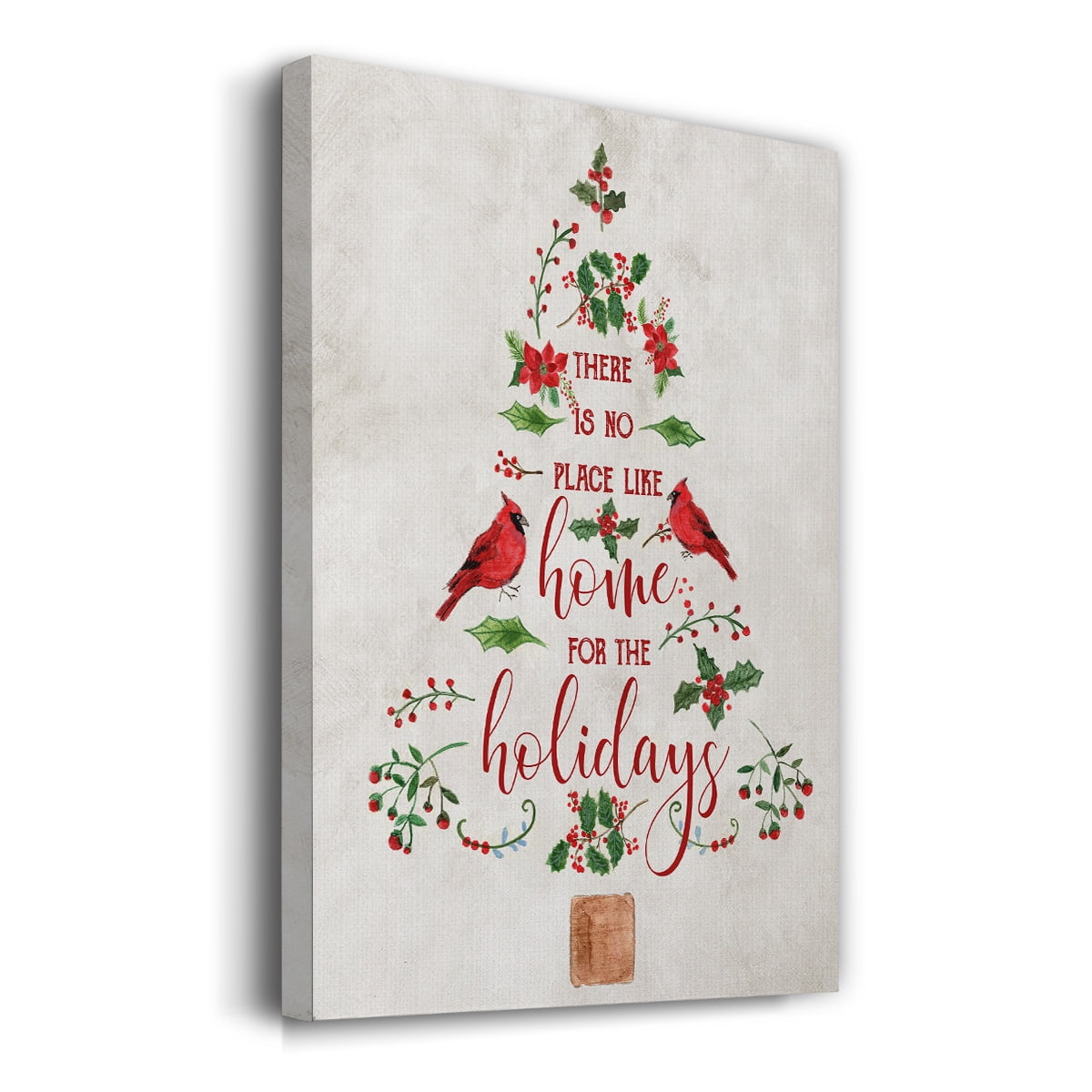Home for the Holidays Tree- Gallery Wrapped Canvas