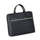 thumbnail image 5 of Bolsa para documentos A4, bolsa de lona para oficina, bolsa de archivo de bolsillo para ordenador portátil, transporte de papel para hombres Negro, 5 of 8