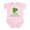 Petal Pink, variant on CafePress - Little Leprechaun Infant Bodysuit - Baby Light Bodysuit, Size Newborn - 24 Months