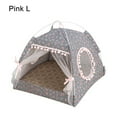 thumbnail image 2 of Portable Cat Tent Bed - Summer Outdoor Teepee House for Cats and Small Dogs with Removable Cushion Pad, 2 of 8