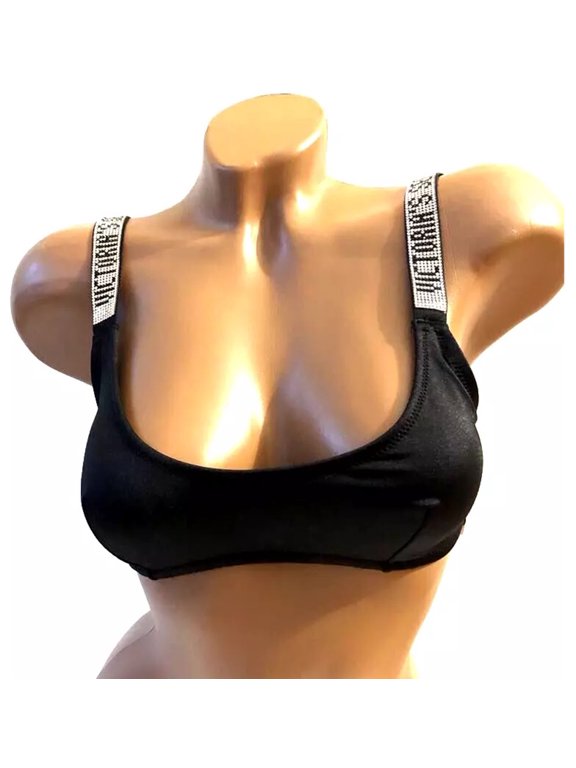 Shine Strap Tulum Scoop Top Black Size X-Large NWT