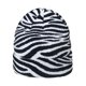 thumbnail image 1 of Gorros de lana para hombres y mujeres Gorros gruesos de invierno Medias cálidas Gorro de punto de jacquard con estampado de cebra, 1 of 6