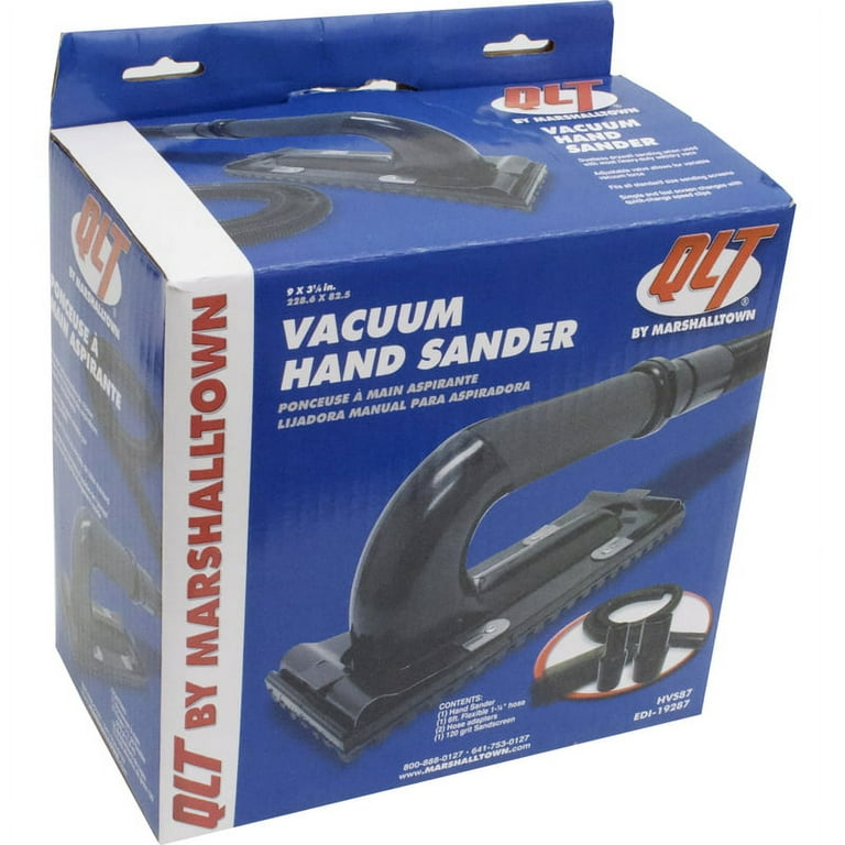 Marshalltown Plastic Drywall Vacuum Hand Sander 3.25 in. W X 9 in. L Marshalltown Plastic Drywall Vacuum Hand Sander 3.25 in. W X 9 in. L
