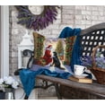 thumbnail image 4 of Flat-Coated Retriever and Santa Claus Throw Pillow, 4 of 5