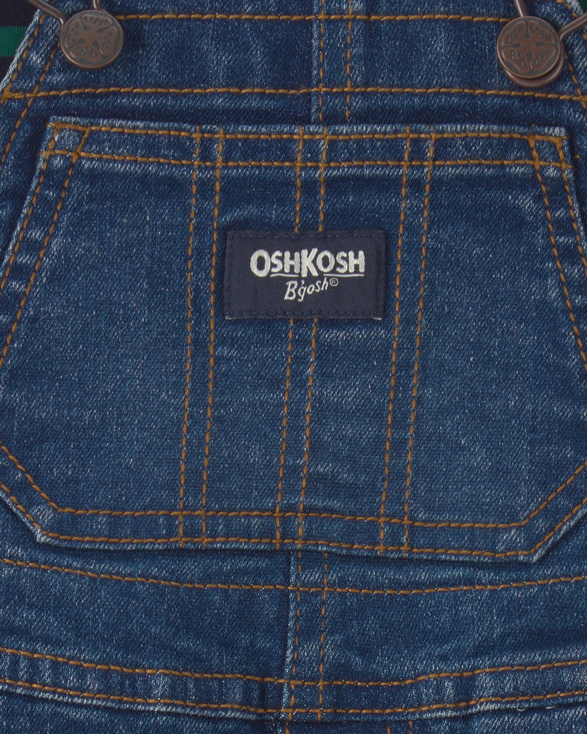 Oshkosh B'gosh Baby Overall and Top Set, 2-Piece, Sizes 3 Months - 24 Months