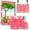 Colorful/Rose, variant on Rugged Kids Case for iPad 9th/8th/7th Generation, Heavy Duty Shockproof 360°Swivel Ring Stand Handle Case Cover for iPad 10.2 inch 2021/2020/2019, Colorful/Rose