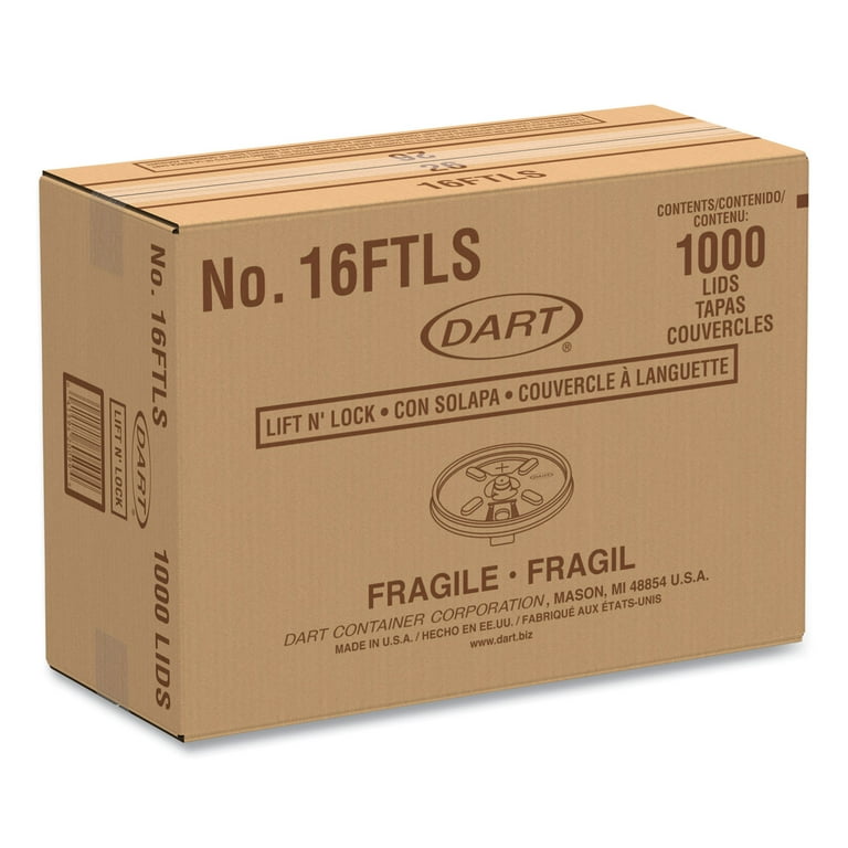 Lift n' Lock Plastic Hot Cup Lids, With Straw Slot, Fits 12 oz to 24 oz Cups, Translucent, 100/Pack, 10 Packs/Carton Lift n' Lock Plastic Hot Cup Lids, With Straw Slot, Fits 12 oz to 24 oz Cups, Translucent, 100/Pack, 10 Packs/Carton