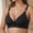 Black, variant on Seamless Jelly Bra Jelly Wireless Bra Seamless Push Up for Sister Regular & Plus Size