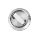 thumbnail image 1 of Recessed Door Handle Round Flush Pull Handle Cabinet Door Latch Handle Drawer Knobs Stainless Steel Cup Ring Finger Pull With Square Door Lock(2pcs, 1 of 4