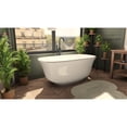 thumbnail image 6 of Dreamline BT41X3159C00 Elegance 59" Free Standing Acrylic Soaking Tub - White, 6 of 7