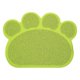 thumbnail image 1 of Litter Box Mat Prevent Slip Waterproof Soft Paw Shaped PVC Cat Litter Box Pad for Indoor Floor Green, 1 of 1