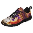 thumbnail image 2 of Halloween Beware Of The Bulldog Running Shoes Sneakers Mesh Black Size 8.5, 2 of 5