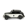 thumbnail image 5 of Contemporary Home Living 1930's Style Police Car Decoration - 13.5" - White and Black, 5 of 7