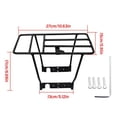 thumbnail image 5 of Electric Scooter Luggage Cargo Rack Aluminum Alloy Scooter Luggage Carriers, 5 of 12