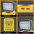 thumbnail image 6 of Sltwyw LED Work Light for Outdoor Engineering Jobs - Bright Portable Construction Lighting with Adjustable Stand Heavy Duty Worksite Illumination, 6 of 9