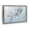 thumbnail image 4 of Stupell Industries Budding Magnolia Blooms Botanical & Floral Painting Gray Floater Framed Art Print Wall Art, 31 x 21, 4 of 10