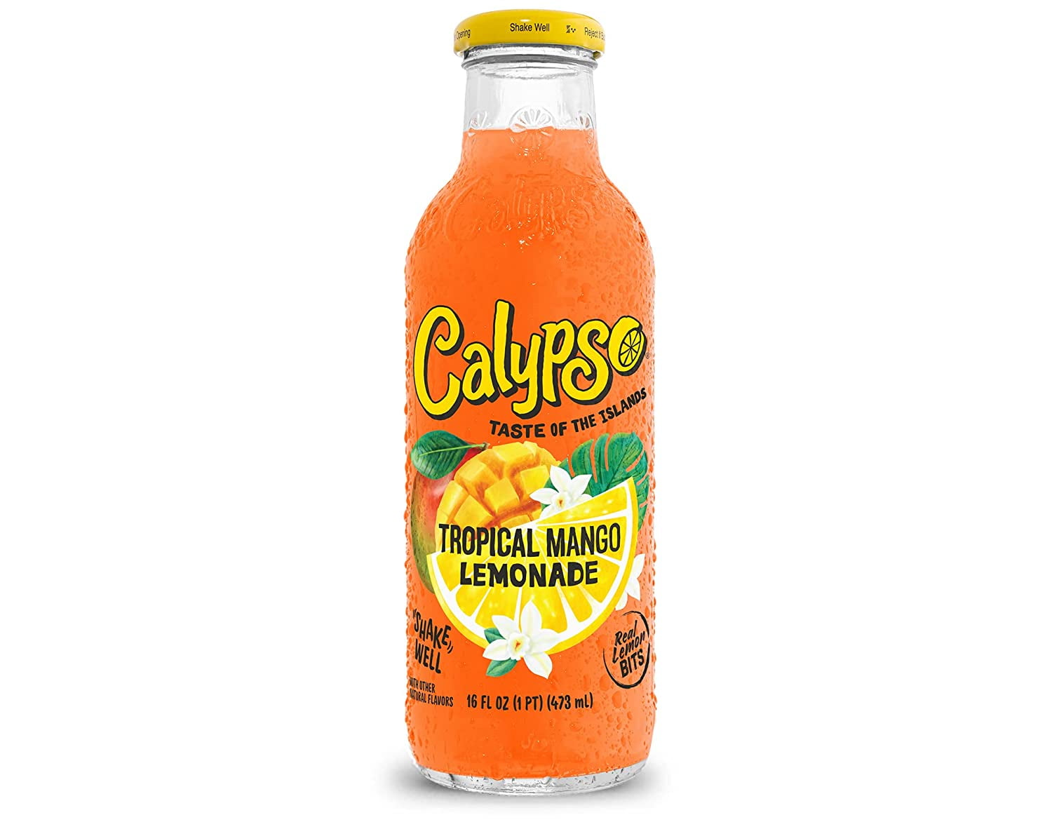 Calypso Lemonade Made with Real Fruit and Natural Flavors Tropical