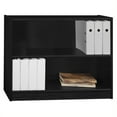 thumbnail image 2 of Bowery Hill Furniture 2 Shelf Bookcase in Classic Black, 2 of 5