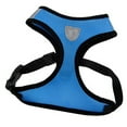 thumbnail image 3 of Arnés para perro con correa de malla ajustable, suave y transpirable, para entrenamiento al aire libre y correr, color azul, talla M, 3 of 14