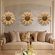 thumbnail image 5 of Flores artificiales, flores falsas, flores artificiales, juego de regalo para mujer, colgante de pared de hierro forjado, decoración de pared moderna, colgante de flor artificial, el colgante, 5 of 7