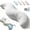 Light Grey, variant on Body Pillows for Adults, 2026 Upgrade Double Wave Curve Side Sleeper Pillow, Ergonomic, Soft, Breathable & Shape-Retaining, Easy Care